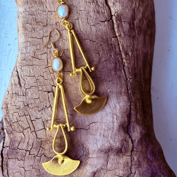 Perla Pre Columbian Style Earrings