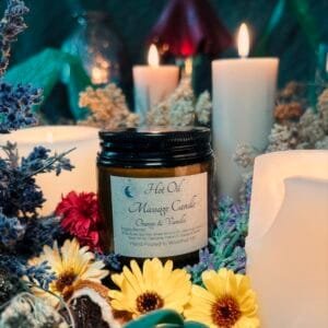Massage Candle (Orange & Vanilla 4oz)