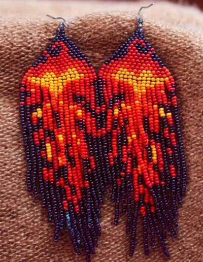 Sacred Fire Earrings