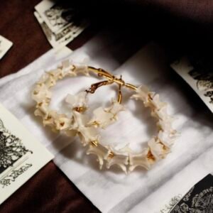 Snake Vertebrae Hoop Babe