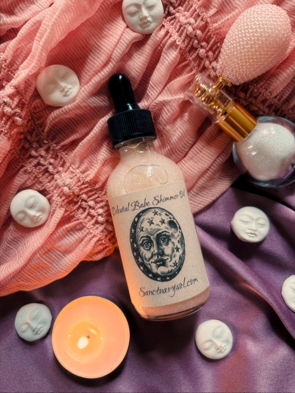 Celestial Babe Shimmer Body Oil (2oz) - Image 2