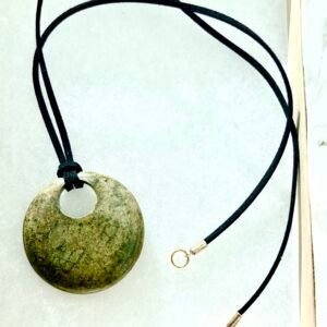 Mexican Jade on cord