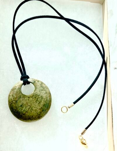 Mexican Jade on cord