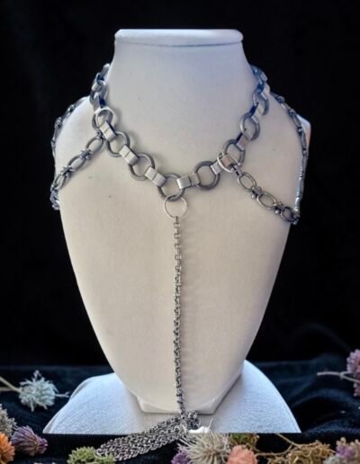Heart Throb Stainless Steel Choker Lay