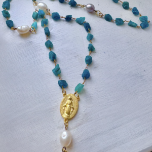 Great Mother Rosary with Fresh Water Pearls