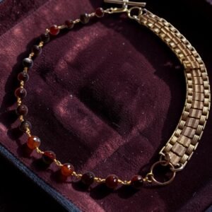 Garnet Nodes Necklace