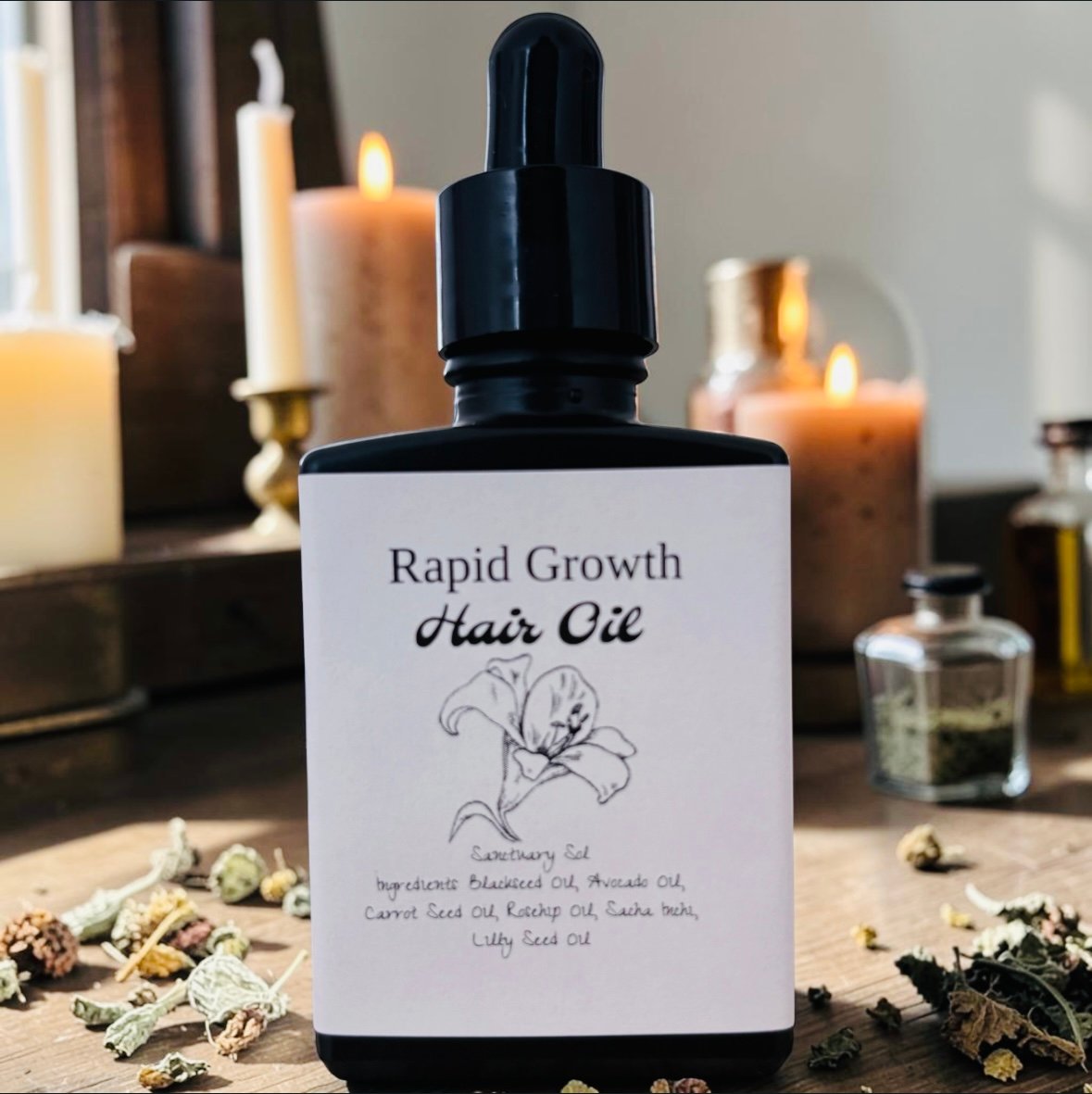 Rapid Growth Hair Oil